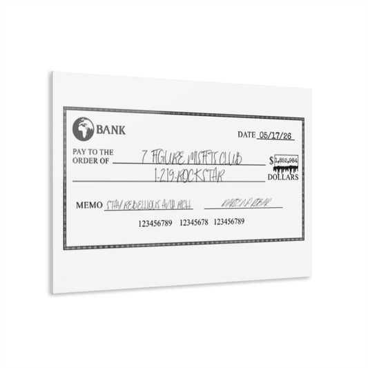 7 Figure Misfits Club Acrylic Print — French Cleat Wall Art