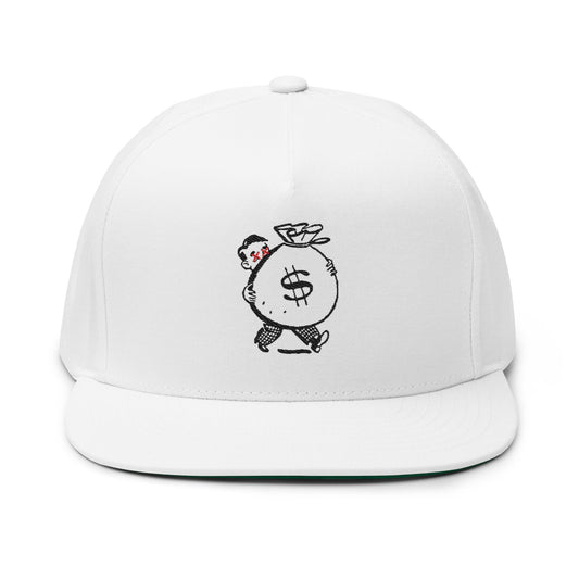 7 Figure Misfits Club Embroidered Flat Bill Cap