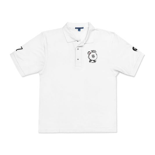 7 Figure Misfits Club Embroidered Polo Shirt